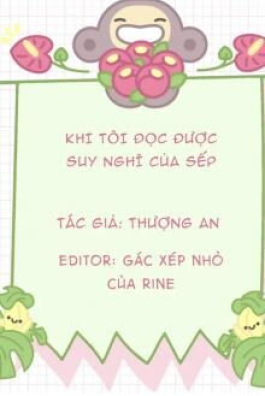 Khi Tôi Đọc Được Suy Nghĩ Của Sếp
